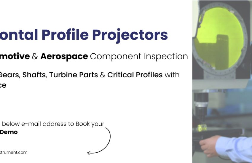 Horizontal Profile Projectors in Automotive and Aerospace Inspection