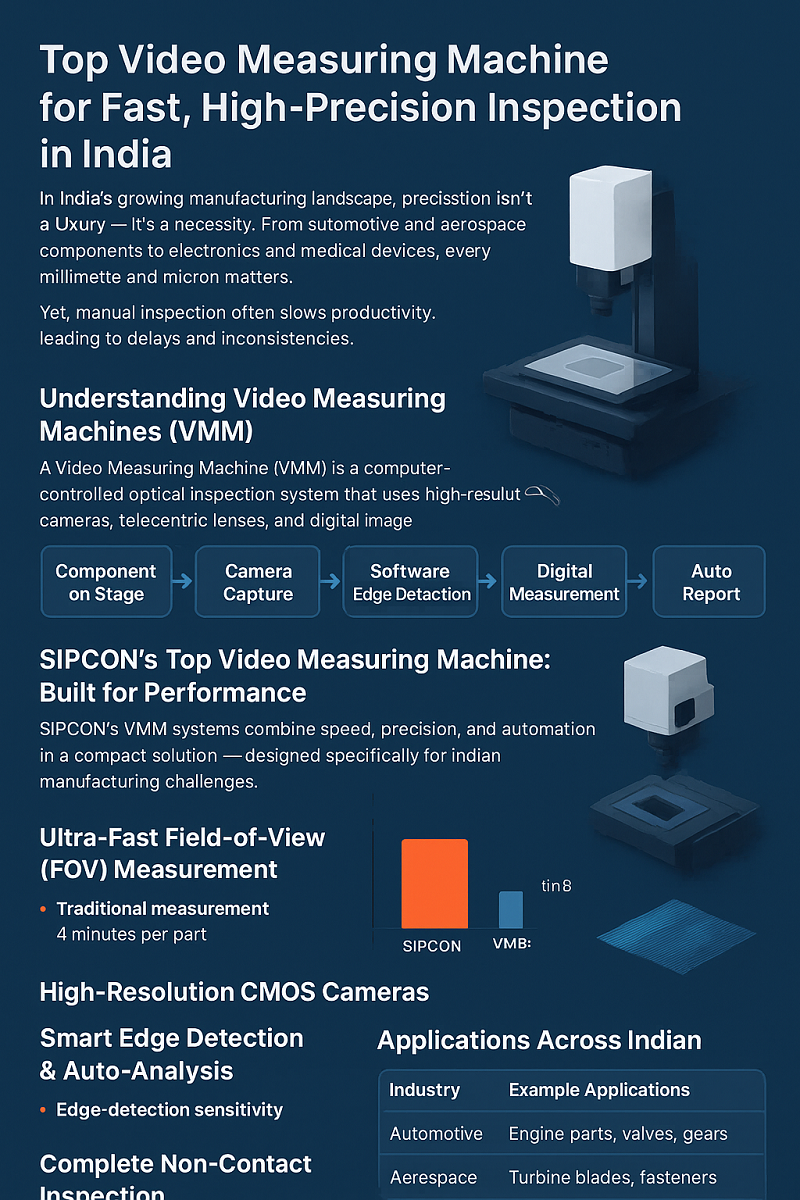 Top Video Measuring Machine