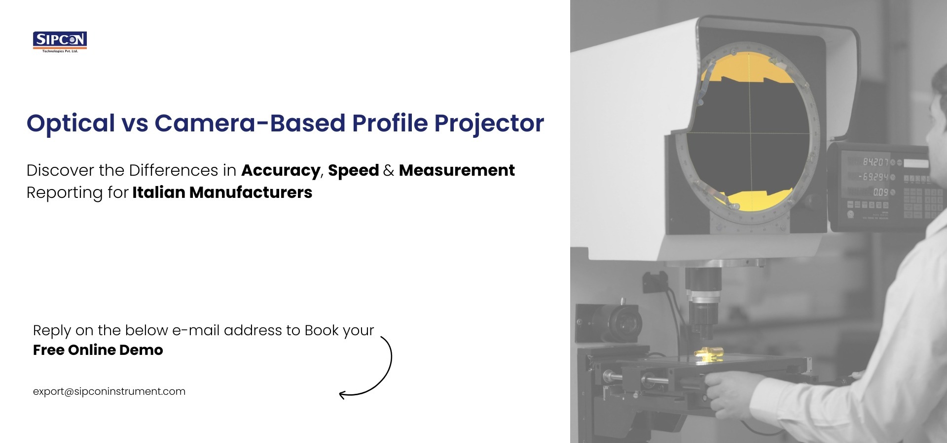Optical vs Camera-Based Profile Projector Blog image