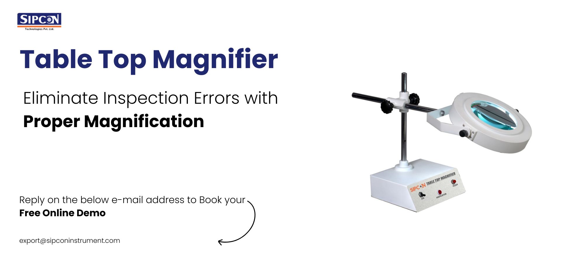 Table Top Magnifier Saudi Arabia: Next-Gen Precision for Inspection and Lab Work