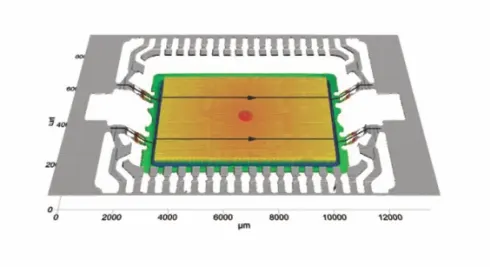 Electronic Component Laser Measurement