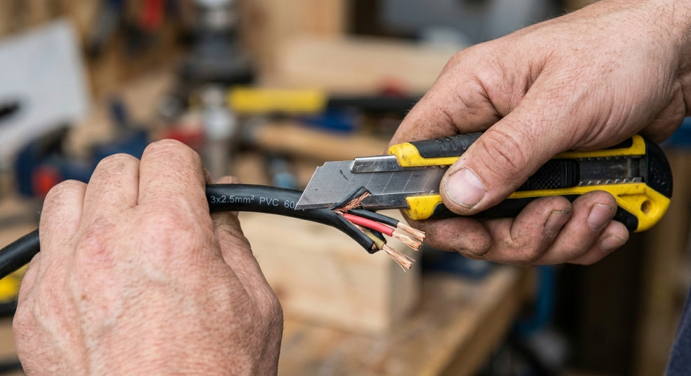 Manual Cable Cutting