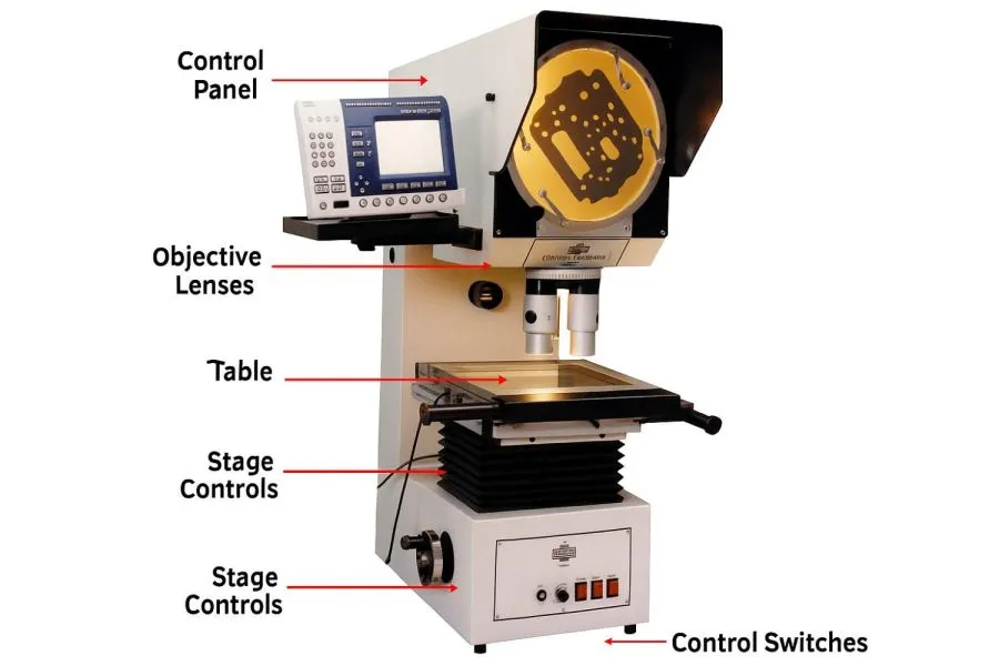 Optical Profile Projector