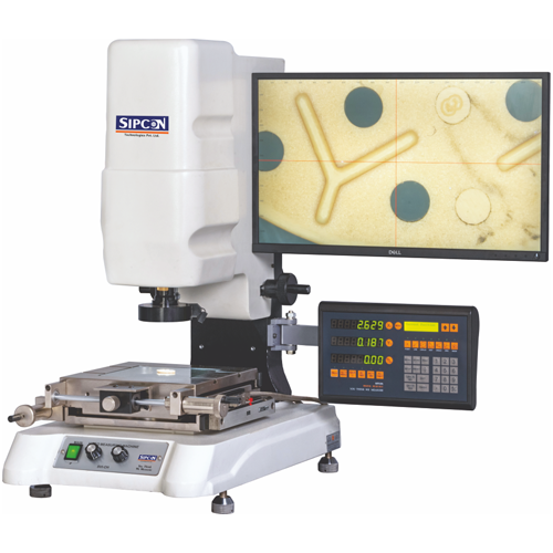 Camera based profile projector