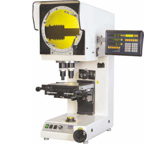 Vertical profile projector